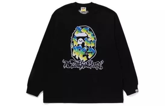 Толстовка мужская черная A Bathing Ape, черный