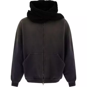 Толстовка мужская черная Balenciaga, черный