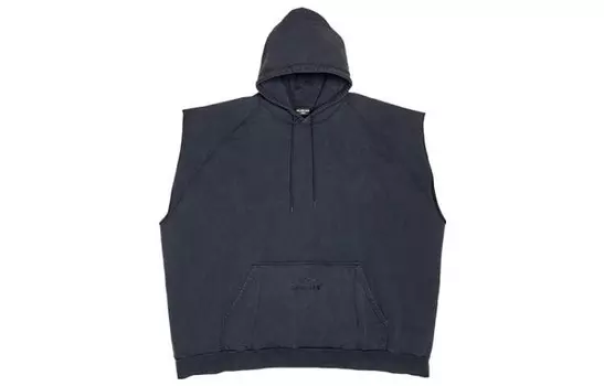Толстовка мужская черная Balenciaga, черный