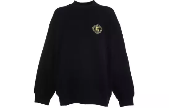 Толстовка мужская черная Balenciaga, черный