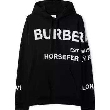 Толстовка мужская черная Burberry, черный