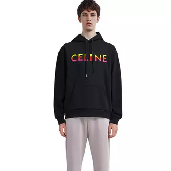 Толстовка мужская черная Celine, черный
