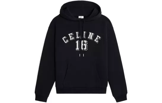 Толстовка мужская черная Celine, черный