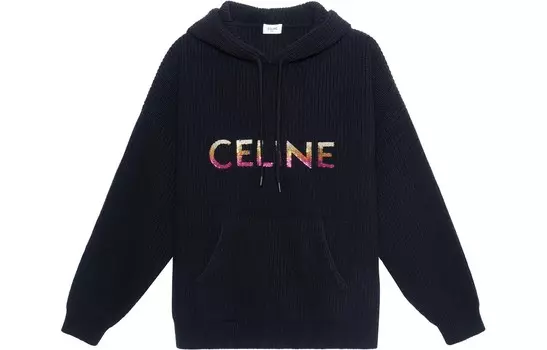 Толстовка мужская черная Celine, черный