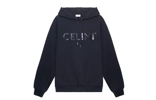 Толстовка мужская черная Celine, черный