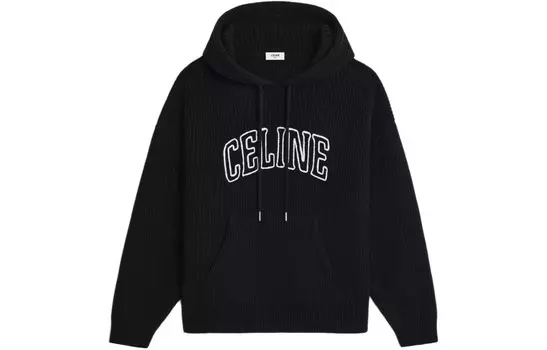 Толстовка мужская черная Celine, черный