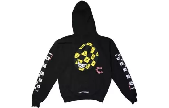 Толстовка мужская черная Chrome Hearts, черный