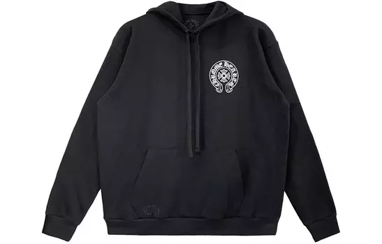 Толстовка мужская черная Chrome Hearts, черный
