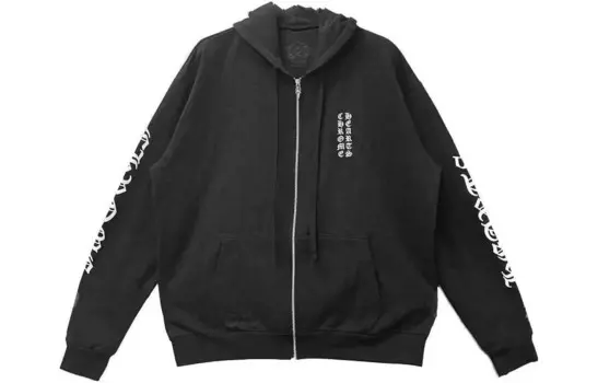 Толстовка мужская черная Chrome Hearts, черный