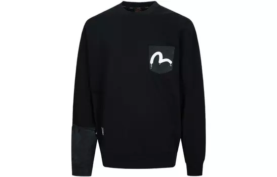 Толстовка мужская черная Evisu, черный