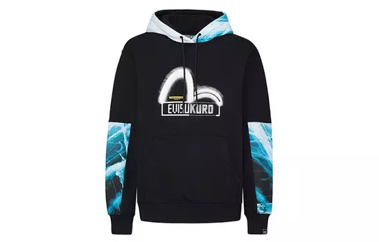 Толстовка мужская черная Evisu, черный