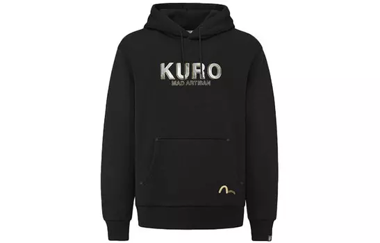 Толстовка мужская черная Evisu, черный