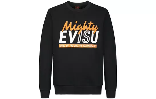 Толстовка мужская черная Evisu, черный