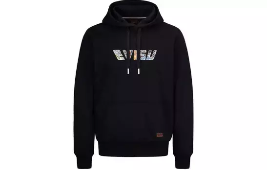 Толстовка мужская черная Evisu, черный