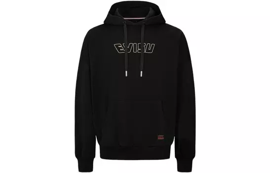 Толстовка мужская черная Evisu, черный