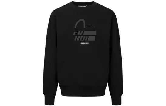 Толстовка мужская черная Evisu, черный