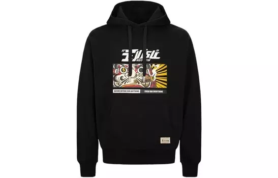 Толстовка мужская черная Evisu, черный