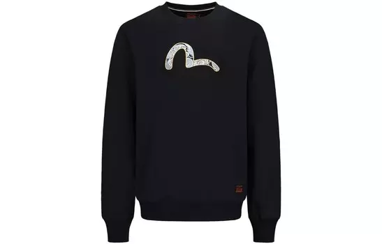 Толстовка мужская черная Evisu, черный