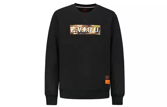 Толстовка мужская черная Evisu, черный