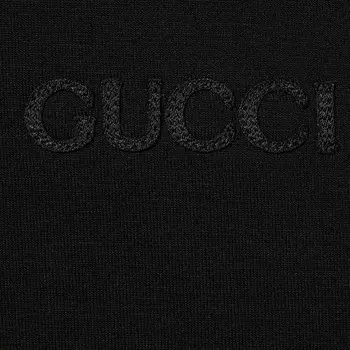 Толстовка мужская черная Gucci, черный