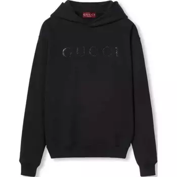 Толстовка мужская черная Gucci, черный