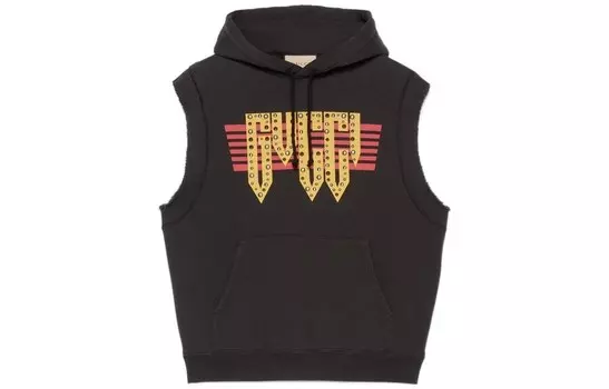 Толстовка мужская черная Gucci, черный