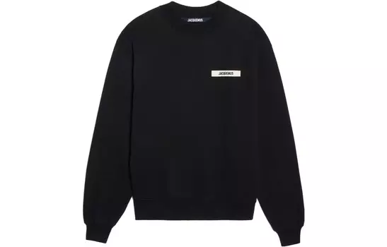 Толстовка мужская черная Jacquemus, черный