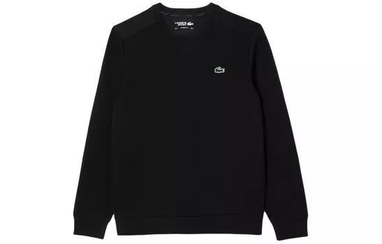 Толстовка мужская черная Lacoste, черный