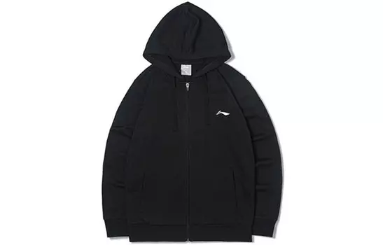 Толстовка мужская черная Lining, черный
