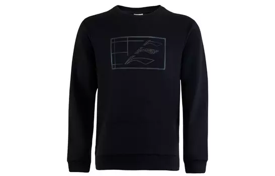 Толстовка мужская черная Lining, черный