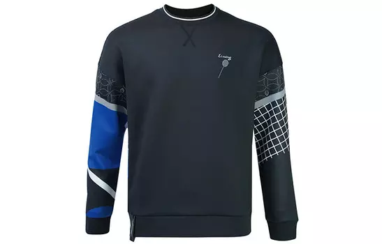 Толстовка мужская черная Lining, черный