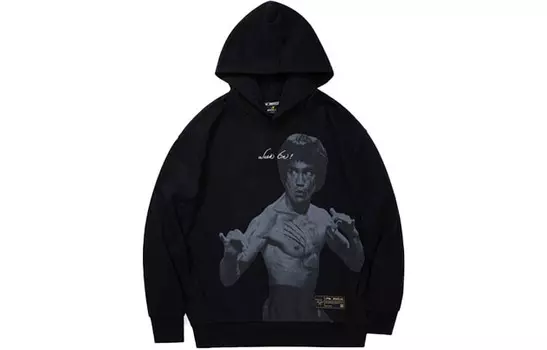 Толстовка мужская черная Lining, черный