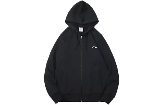 Толстовка мужская черная Lining, черный