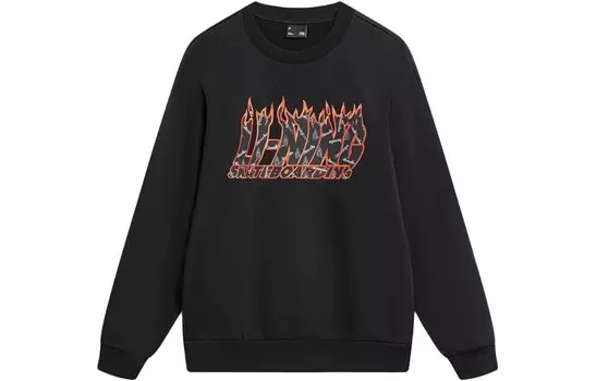 Толстовка мужская черная Lining, черный