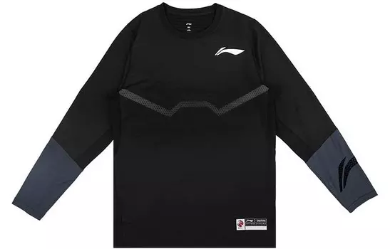 Толстовка мужская черная Lining, черный