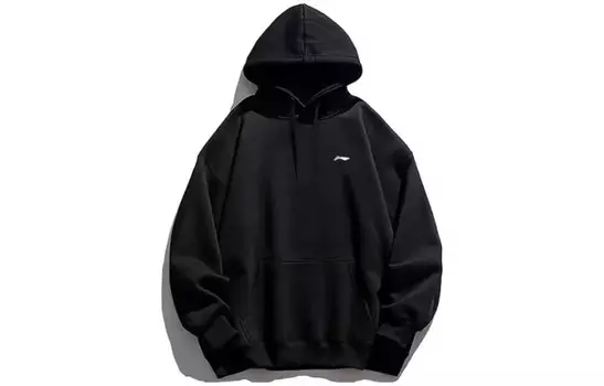Толстовка мужская черная Lining, черный