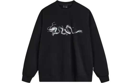 Толстовка мужская черная Lining, черный