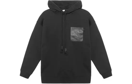 Толстовка мужская черная Loewe, черный