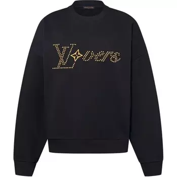 Толстовка мужская черная Louis Vuitton, черный