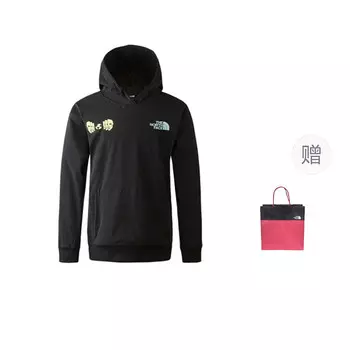 Толстовка мужская черная подарочная сумка The North Face, черный
