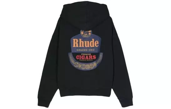 Толстовка мужская черная Rhude, черный