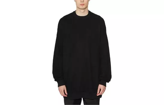 Толстовка мужская черная Rick Owens, черный