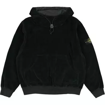 Толстовка мужская черная Stone Island, черный