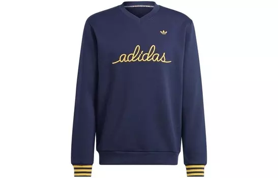 Толстовка мужская чернильно-синяя Adidas Originals, синий