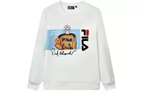 Толстовка мужская Cloud White Fila, цвет Cloud White