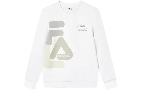 Толстовка мужская Cloud White Fila, цвет Cloud White