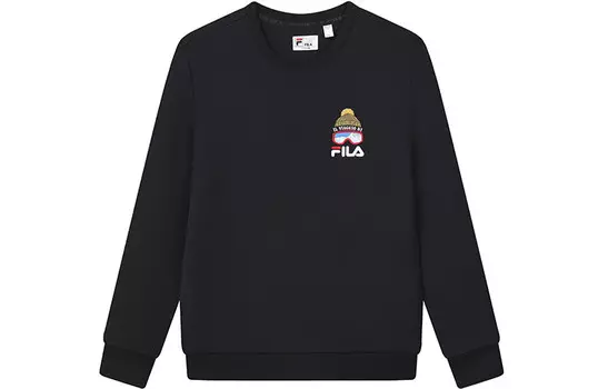 Толстовка мужская, цвет черный как смоль Fila, черный
