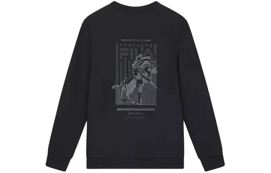 Толстовка мужская, цвет черный как смоль Fila, черный