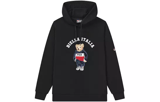 Толстовка мужская, цвет черный как смоль Fila, черный