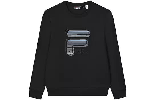Толстовка мужская, цвет черный как смоль Fila, черный